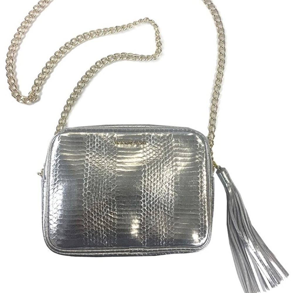 Victoria’s Secret Silver Crossbody Purse